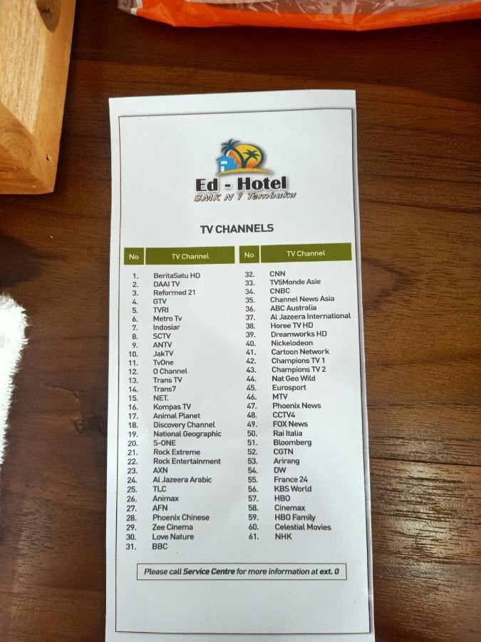 Edu Hotel "Hotel Educational" Bangli Luaran gambar