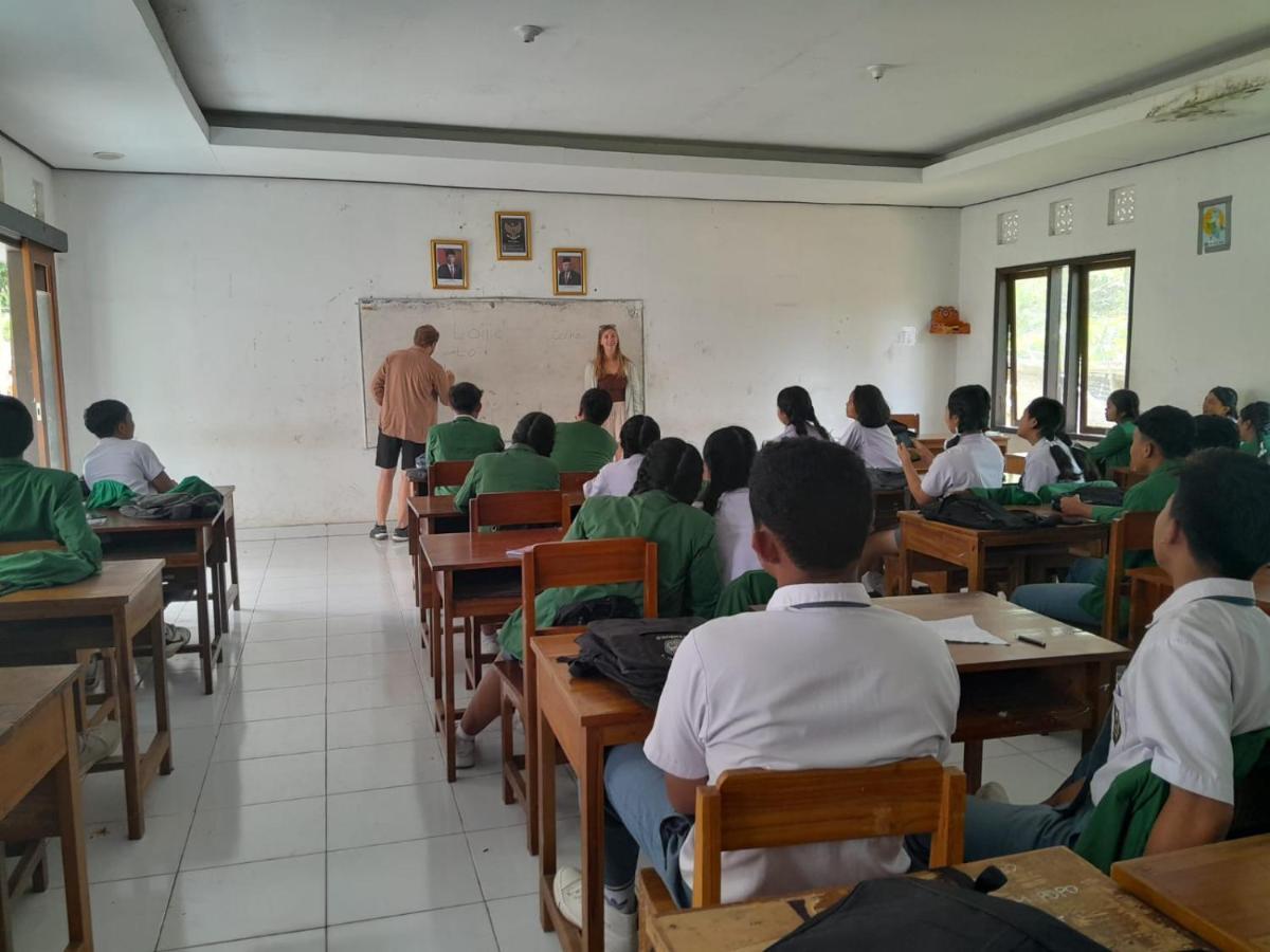 Edu Hotel "Hotel Educational" Bangli Luaran gambar